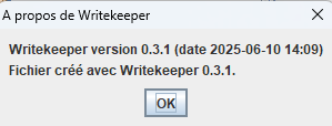 Writekeeper A propos