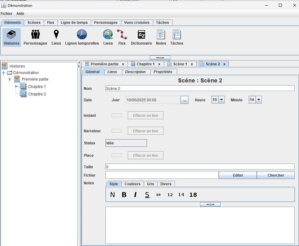 Writekeeper Histoires